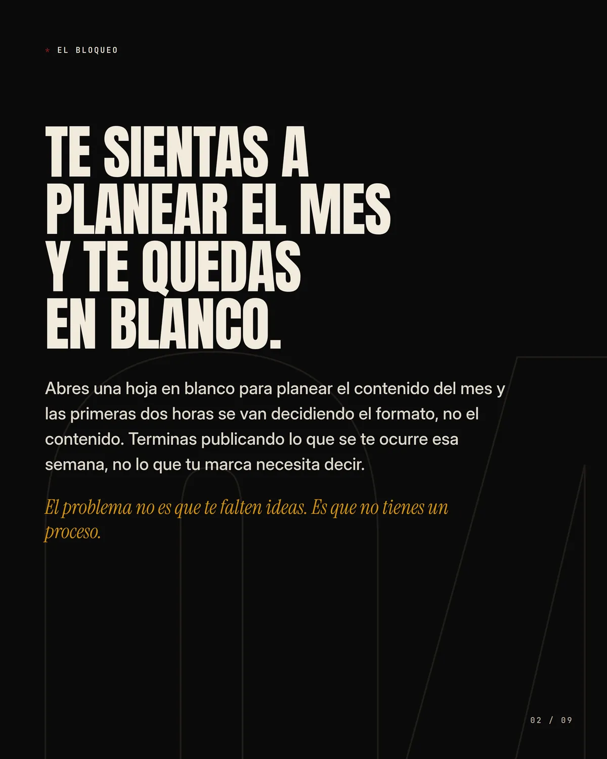 Arma tu calendario del mes en una sola sentada — pieza 2