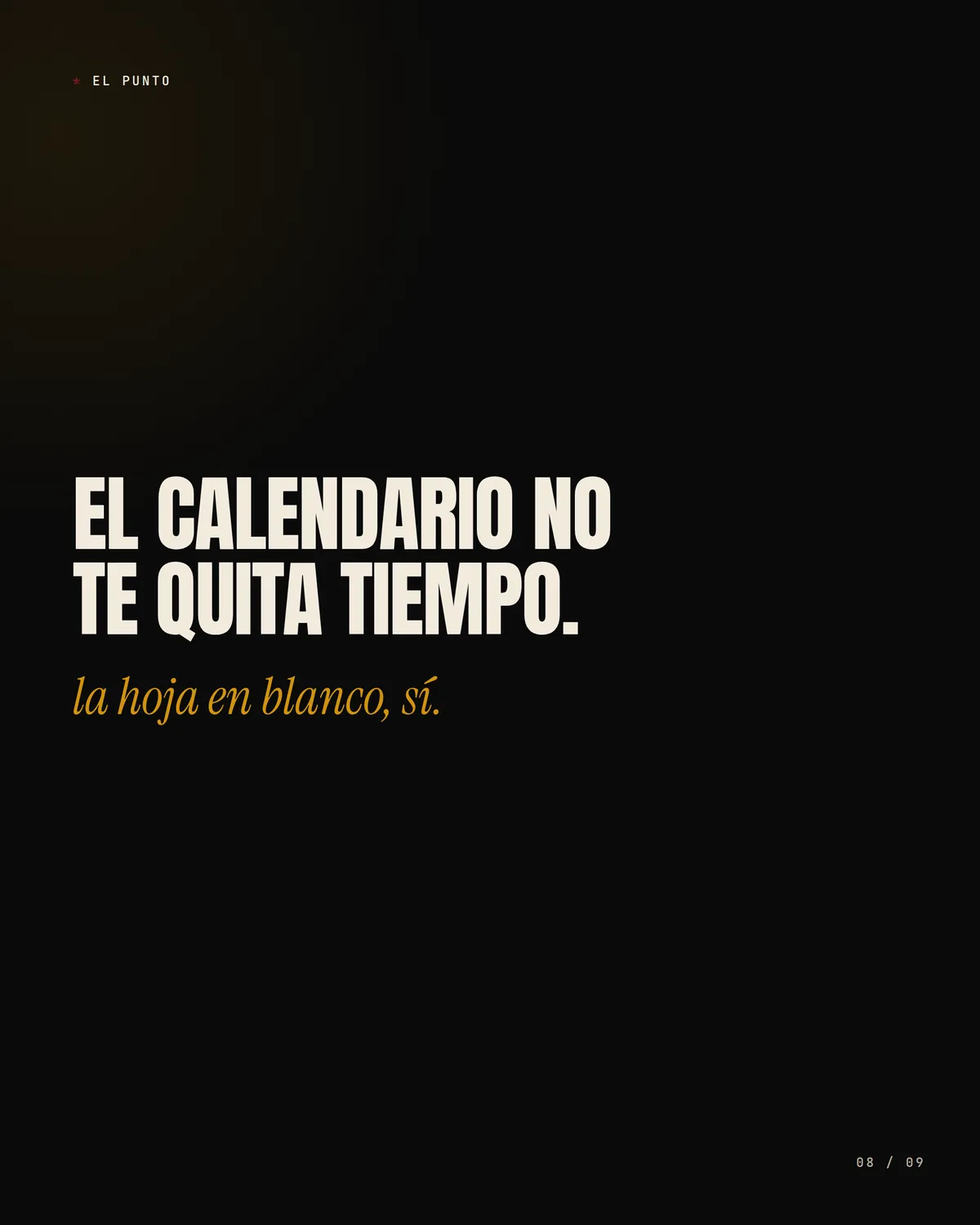 Arma tu calendario del mes en una sola sentada — pieza 8