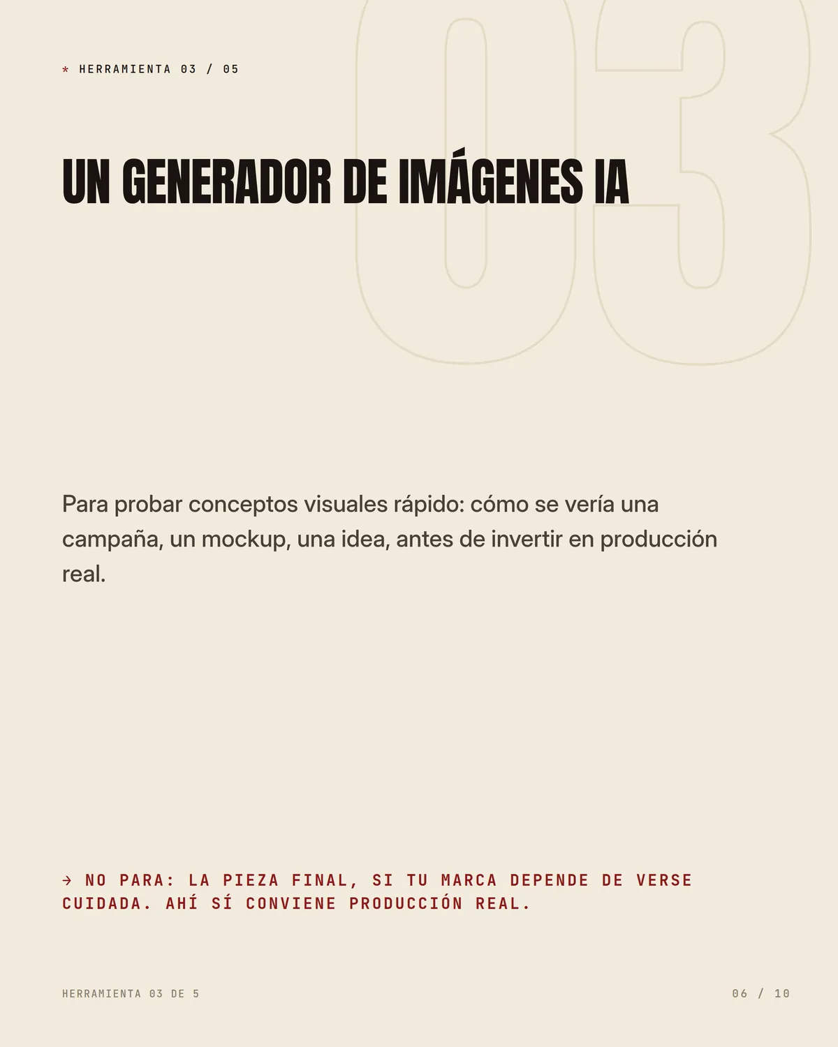 5 herramientas de IA que uso cada semana — pieza 6