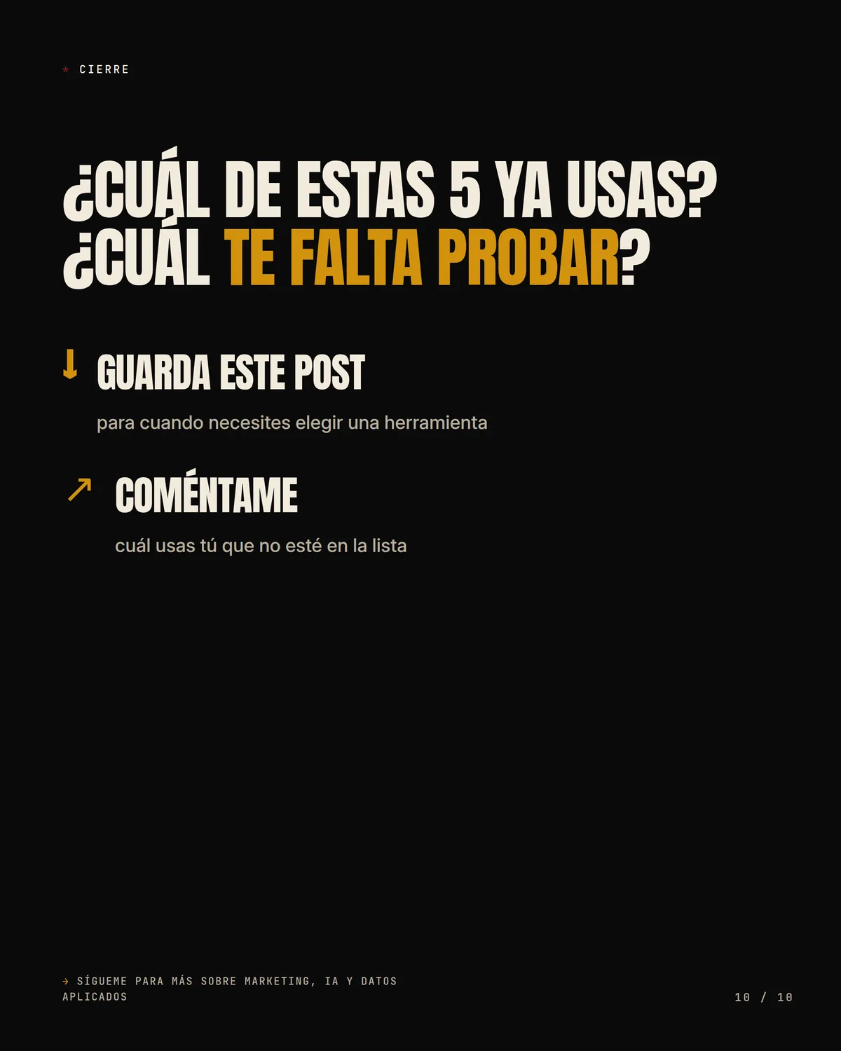 5 herramientas de IA que uso cada semana — pieza 10