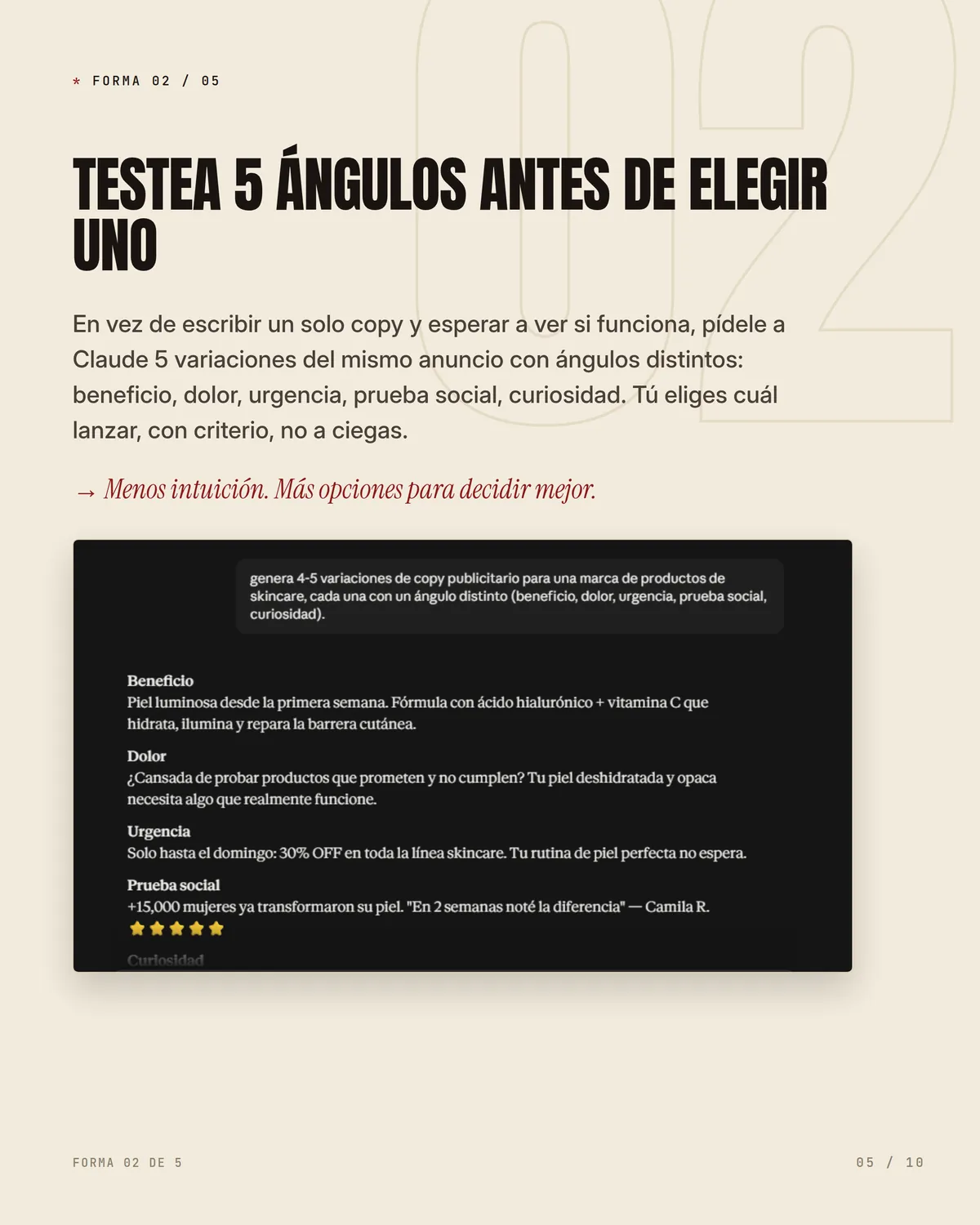 Sigues haciendo esto a mano en marketing — pieza 5