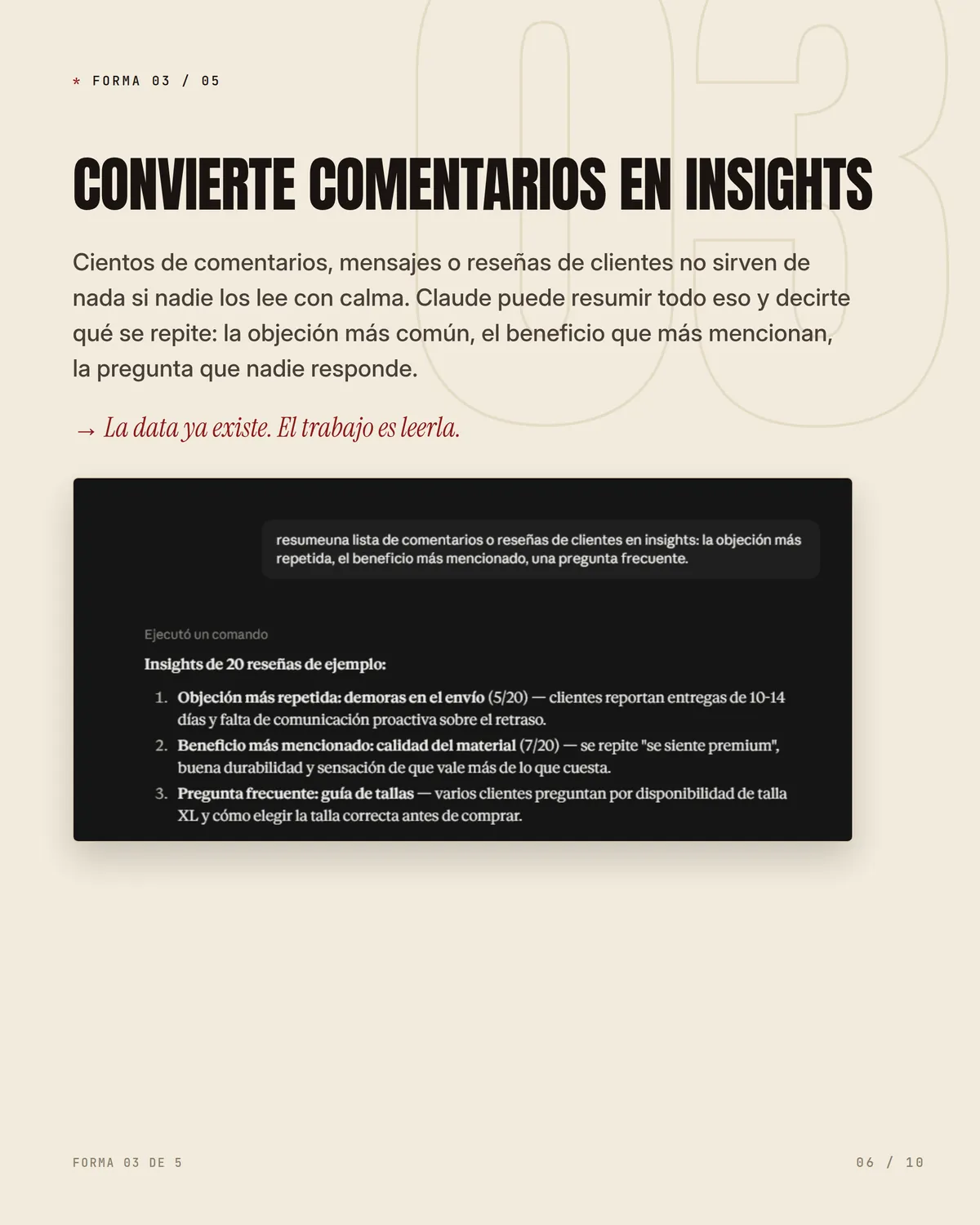 Sigues haciendo esto a mano en marketing — pieza 6