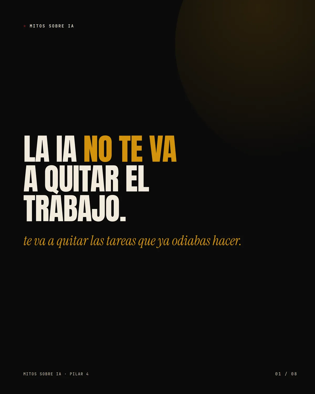 La IA no te va a quitar el trabajo