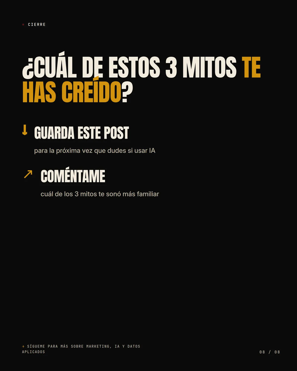 La IA no te va a quitar el trabajo — pieza 8