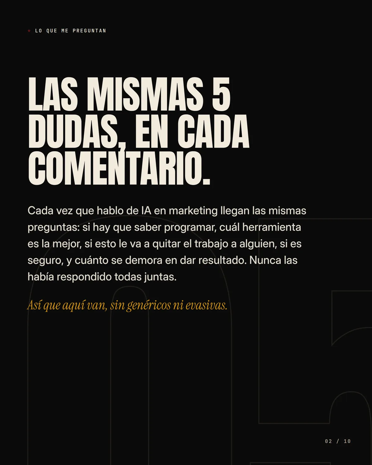 Las 5 preguntas que más me hacen sobre IA — pieza 2