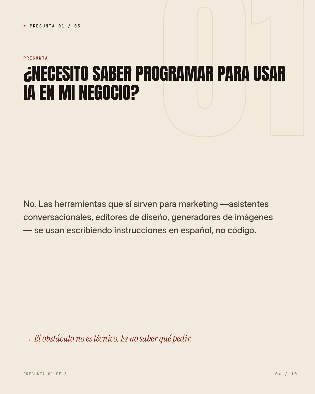 Las 5 preguntas que más me hacen sobre IA — pieza 4